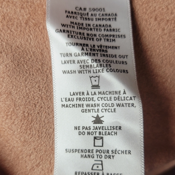 NWT Dusty Pink Vegan Microsuede Leggings - Picture 14 of 15